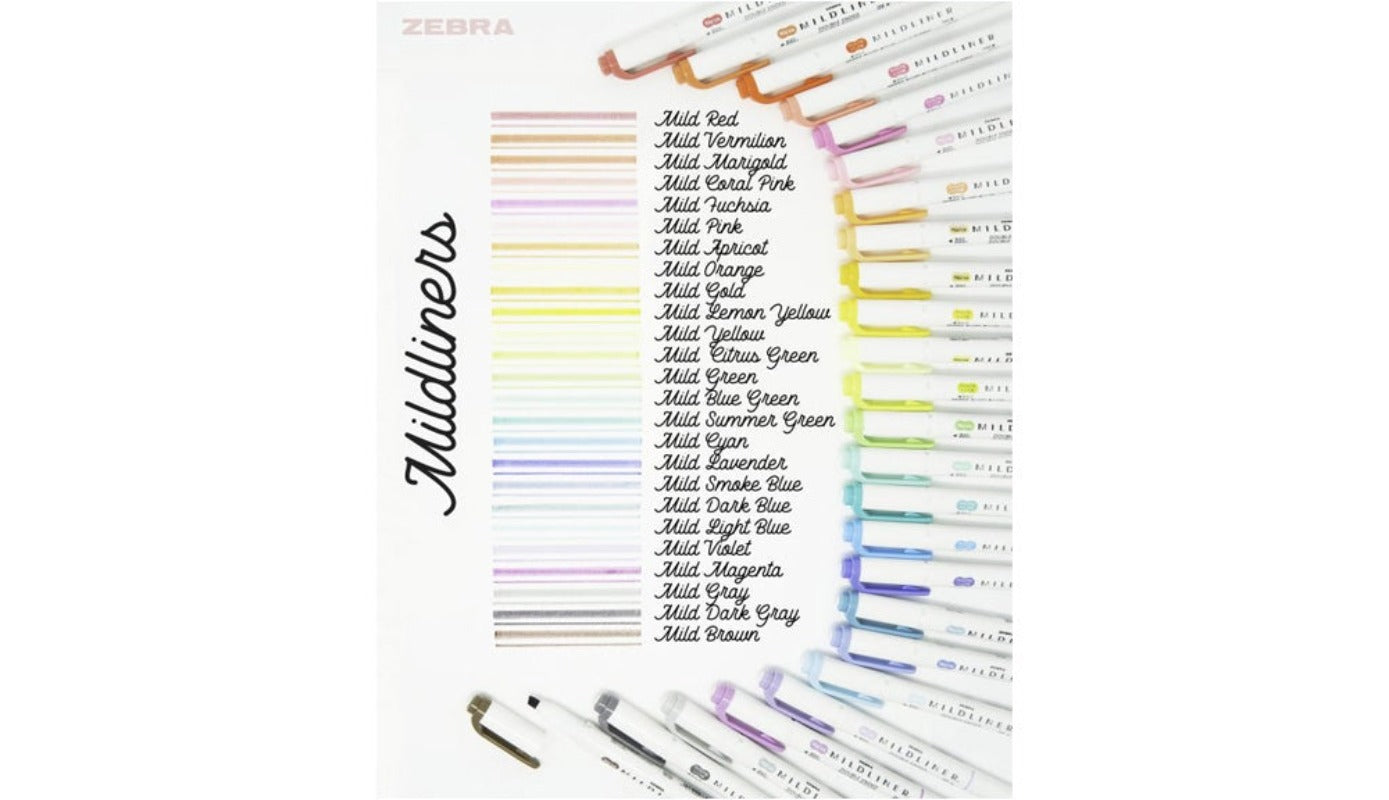 ZEBRA Mildliner Highlighter WKT7