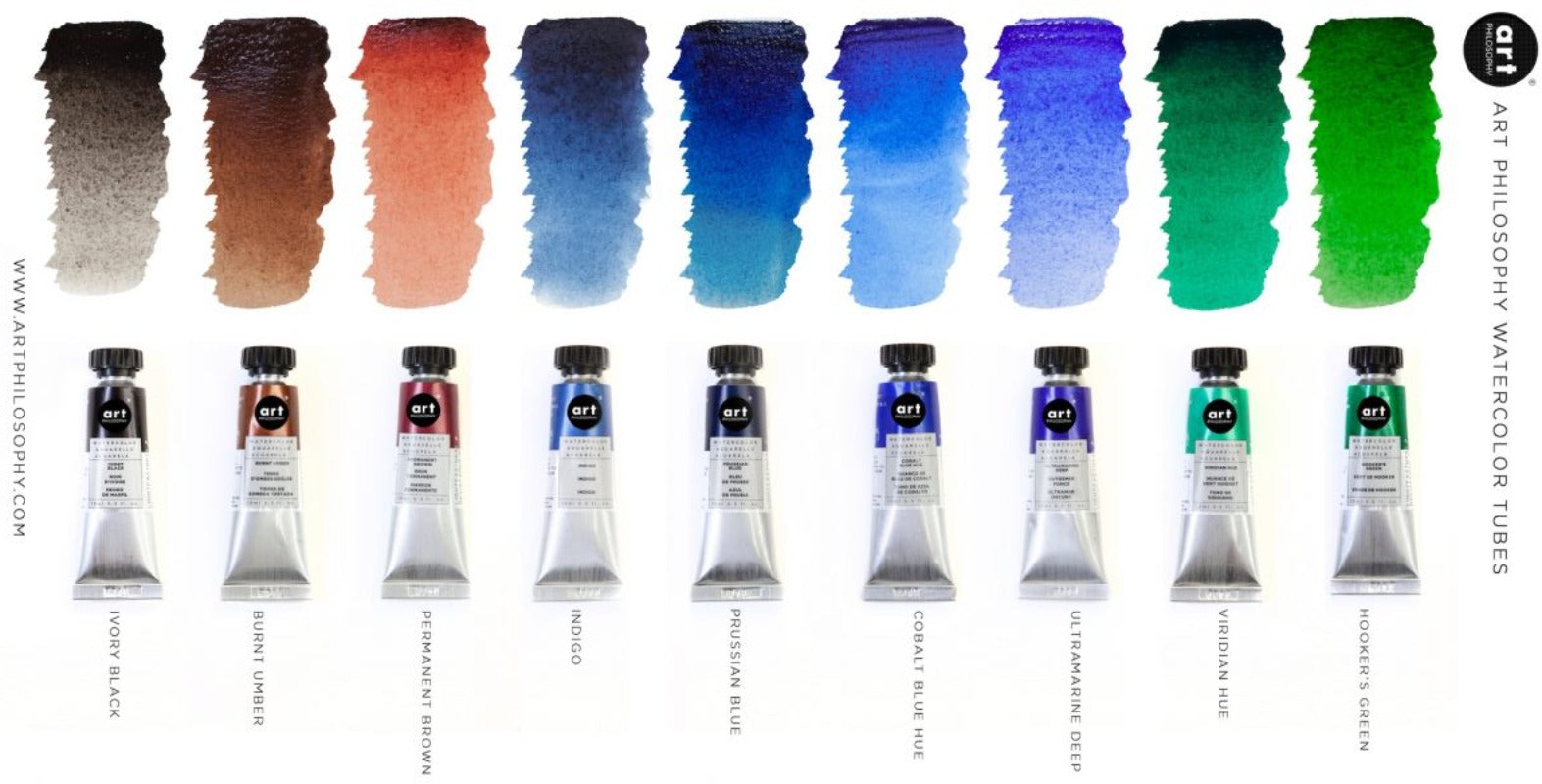 PRIMA MARKETING Art Philosophy Artist Grade Watercolor 15ml Tube