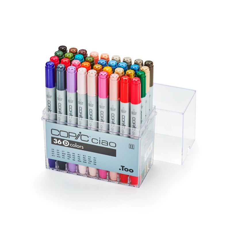 COPIC Ciao Marker 36Cols Set D