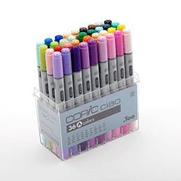 COPIC Ciao Marker 36Cols Set A