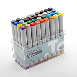 COPIC Classic Marker 36Cols Set