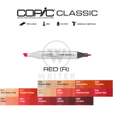 COPIC Classic Marker RED (R00-R59)
