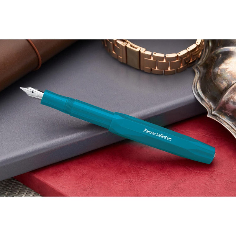 KAWECO Collection Fountain Pen Cyan