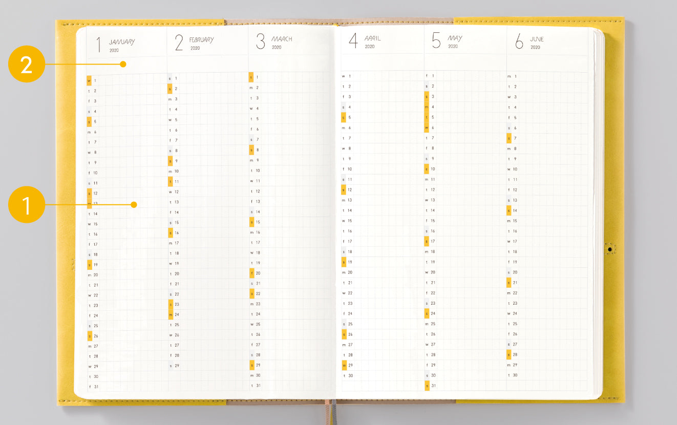SUNNY Schedule Book 2020 M