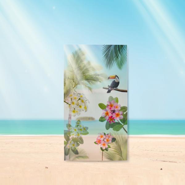 Appree Nature Scene Sticker Tropical Day
