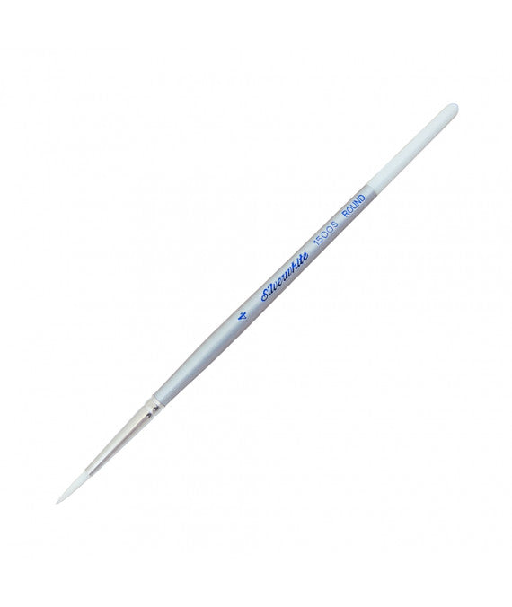 SILVERWhite White Taklon Short - Round 4