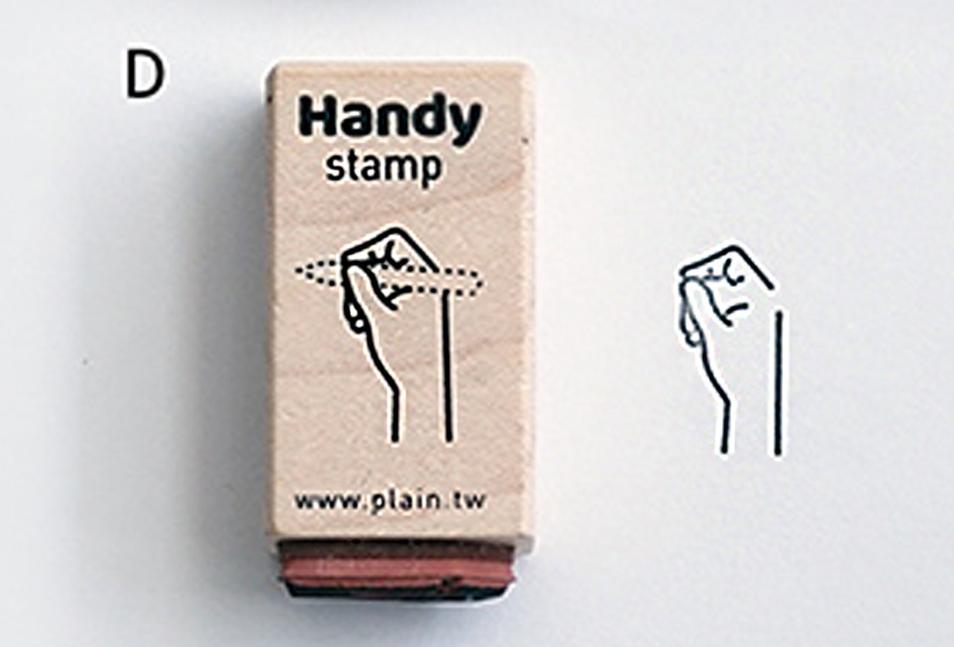 PLAIN Handy Stamp Hand Gesture