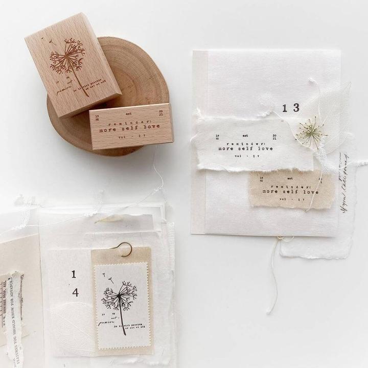 NYRET Rubber Stamp More Self Love