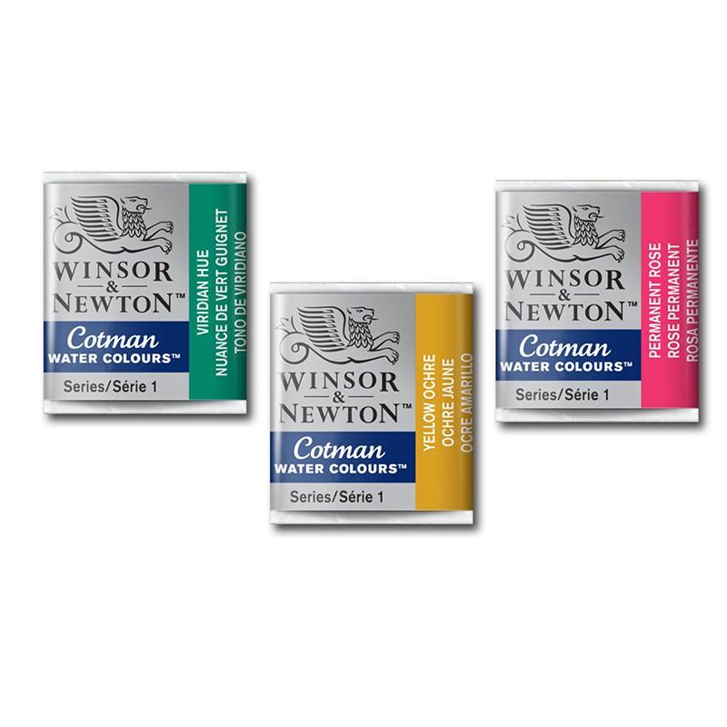 WINSOR & NEWTON Cotman Half Pan Watercolors LIST 2/2