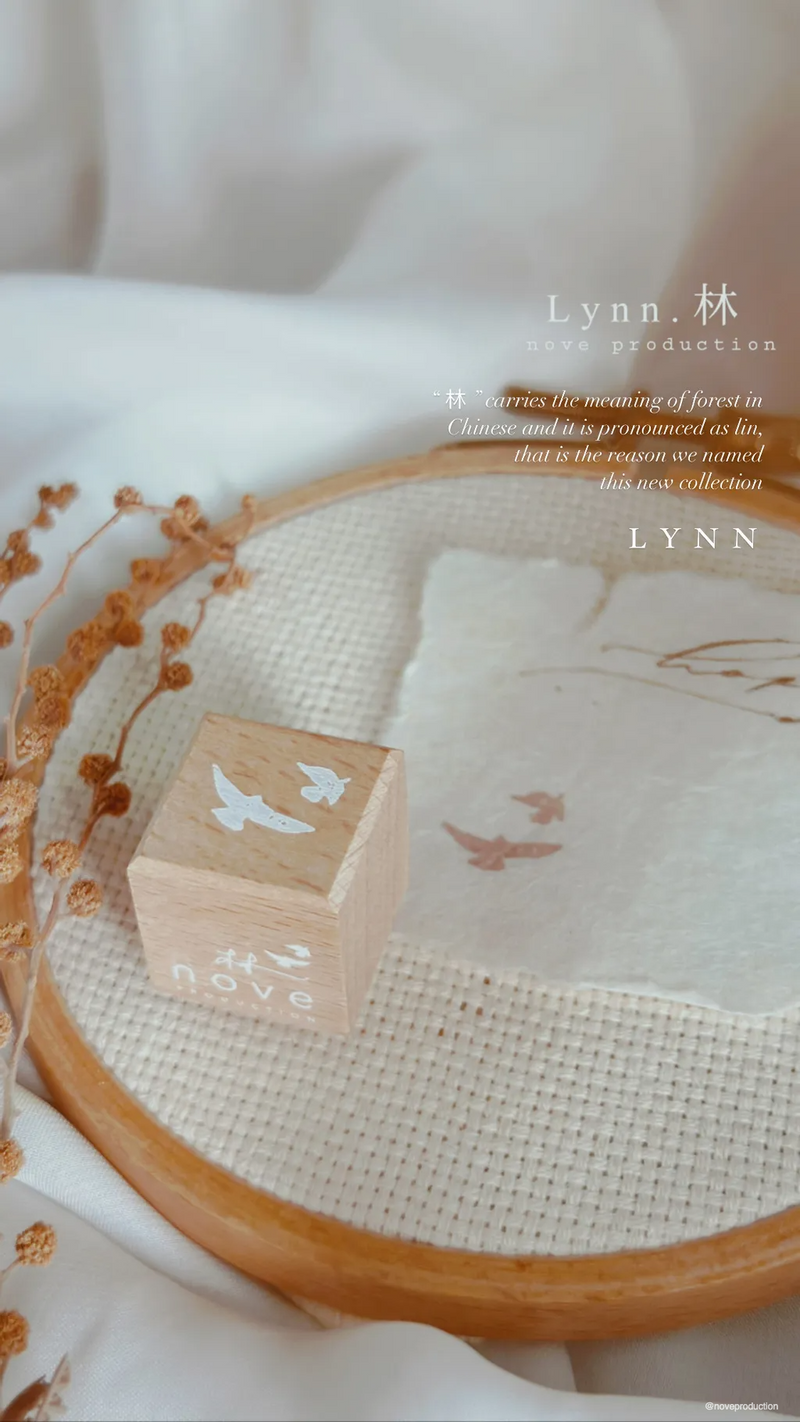 NOVE Lynn Rubber Stamp Birdies