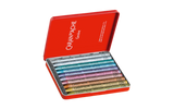 CARAN D'ACHE Neocolor I Wax Pastels Metal Box 10 Metallic Pastels