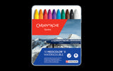 CARAN D'ACHE Neocolor II Water Soluble Metal Box 10 Wax Pastels