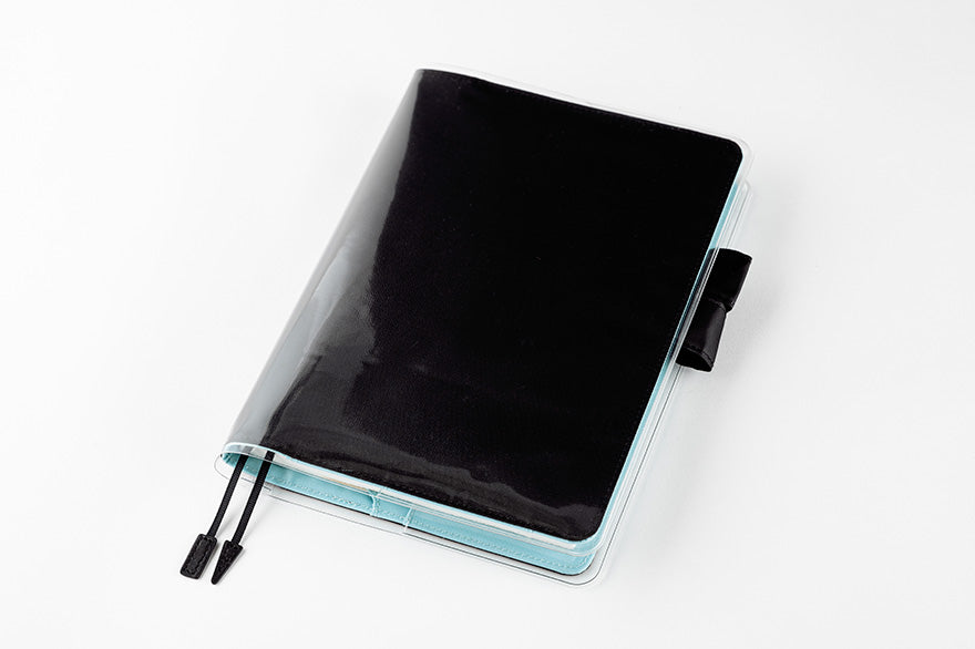 HOBONICHI TECHO 2022 Cousin Set A5 Japanese Black x Clear Blue