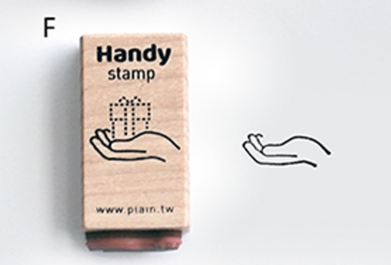 PLAIN Handy Stamp Hand Gesture