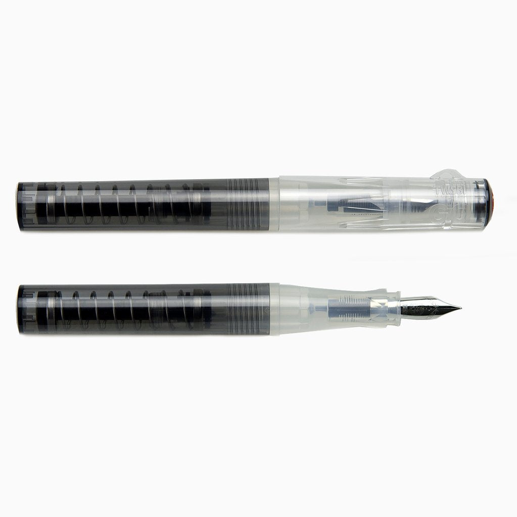 TWSBI GO Spring Load Mechanism Fountain Pen Smoke