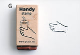 PLAIN Handy Stamp Hand Gesture
