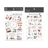 MU Craft Print-On Sticker Daily Life 135