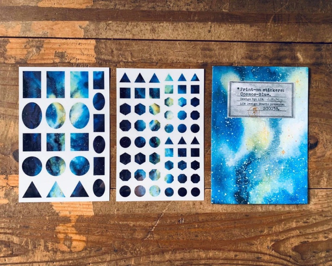 LCN Print On Sticker Set - 4sheets