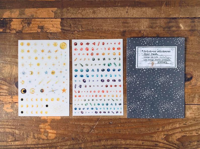 LCN Print On Sticker Set - 4sheets