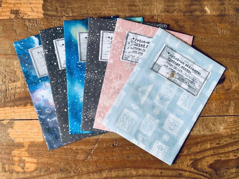 LCN Print On Sticker Set - 4sheets