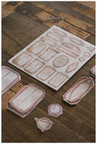 LCN Mini Vintage Label Sticker Set