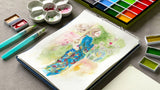 KURETAKE Gansai Tambi 12 Colors Set