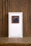 Central Post Stamp Badge - Small