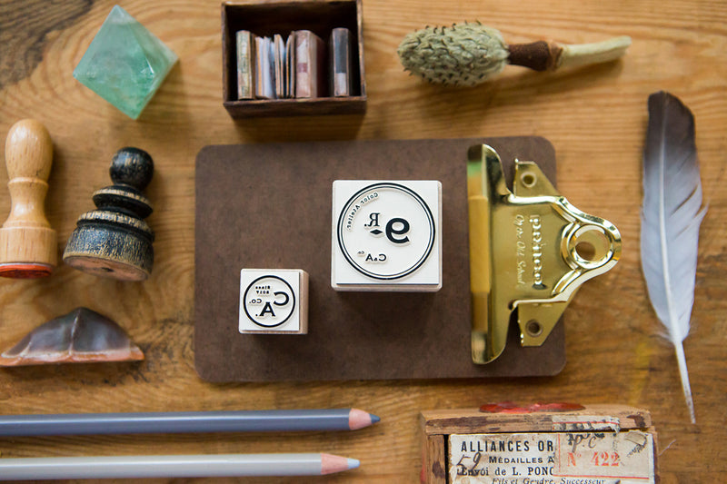 OURS Maple Wood Stamp Vintage CA Logo