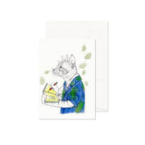 LORONGANDLANE Greeting Card - KAWAN Sketch