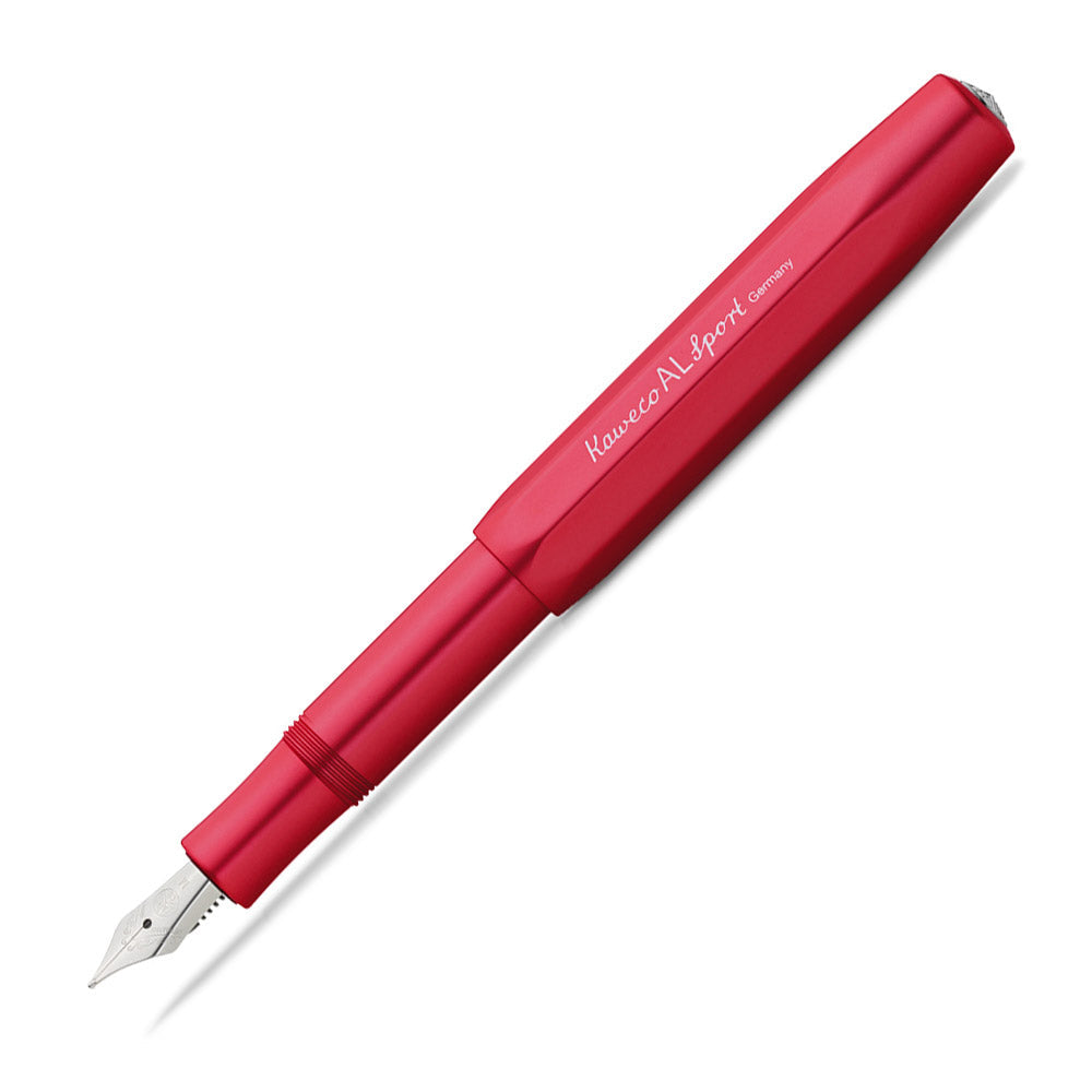 KAWECO AL Sport Fountain Pen Deep Red Extra Fine