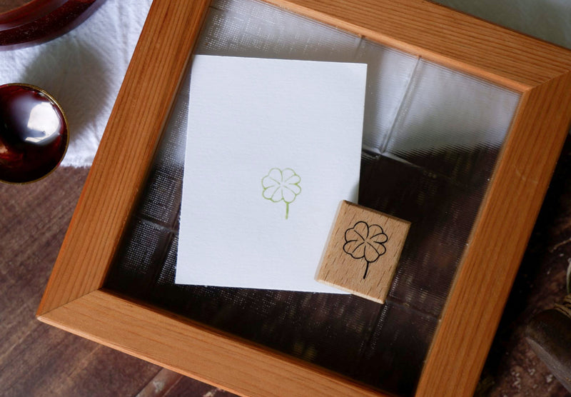 WLEKD Stationery Rubber Stamps - Lucky Clover