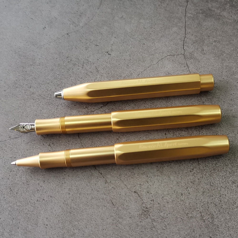 KAWECO AL Sport Special Edition GOLD Fountain Pen