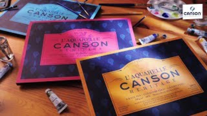 CANSON Heritage Pad Hot Pressed 300g 23x31cm