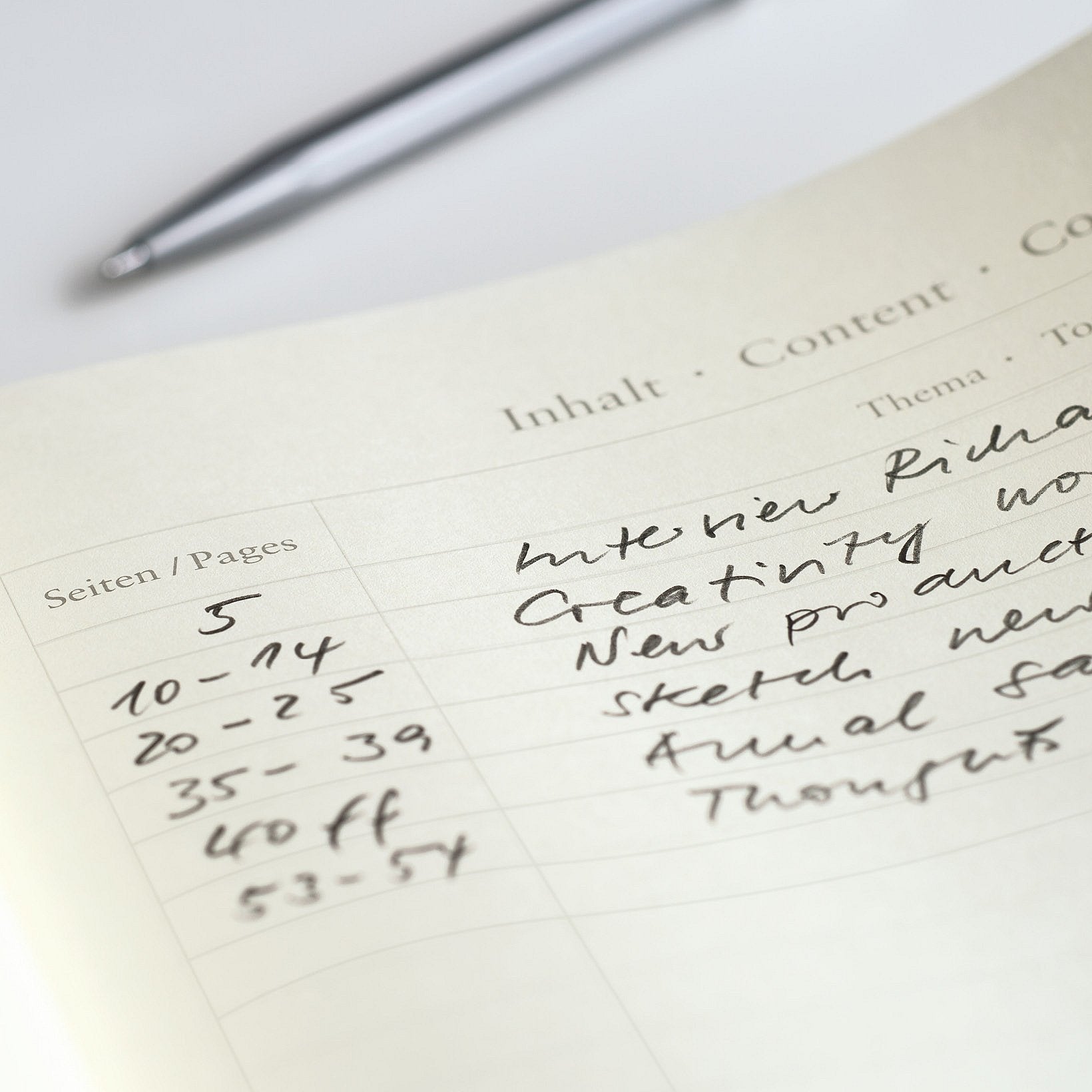 LEUCHTTURM1917 Hardcover A5 Medium Notebook Ice Blue