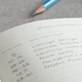 LEUCHTTURM1917 Hardcover A5 Medium Notebook Stone Blue