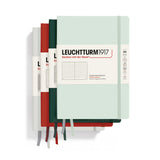 LEUCHTTURM1917 Hardcover A5 Medium Notebook Mint Green Ruled