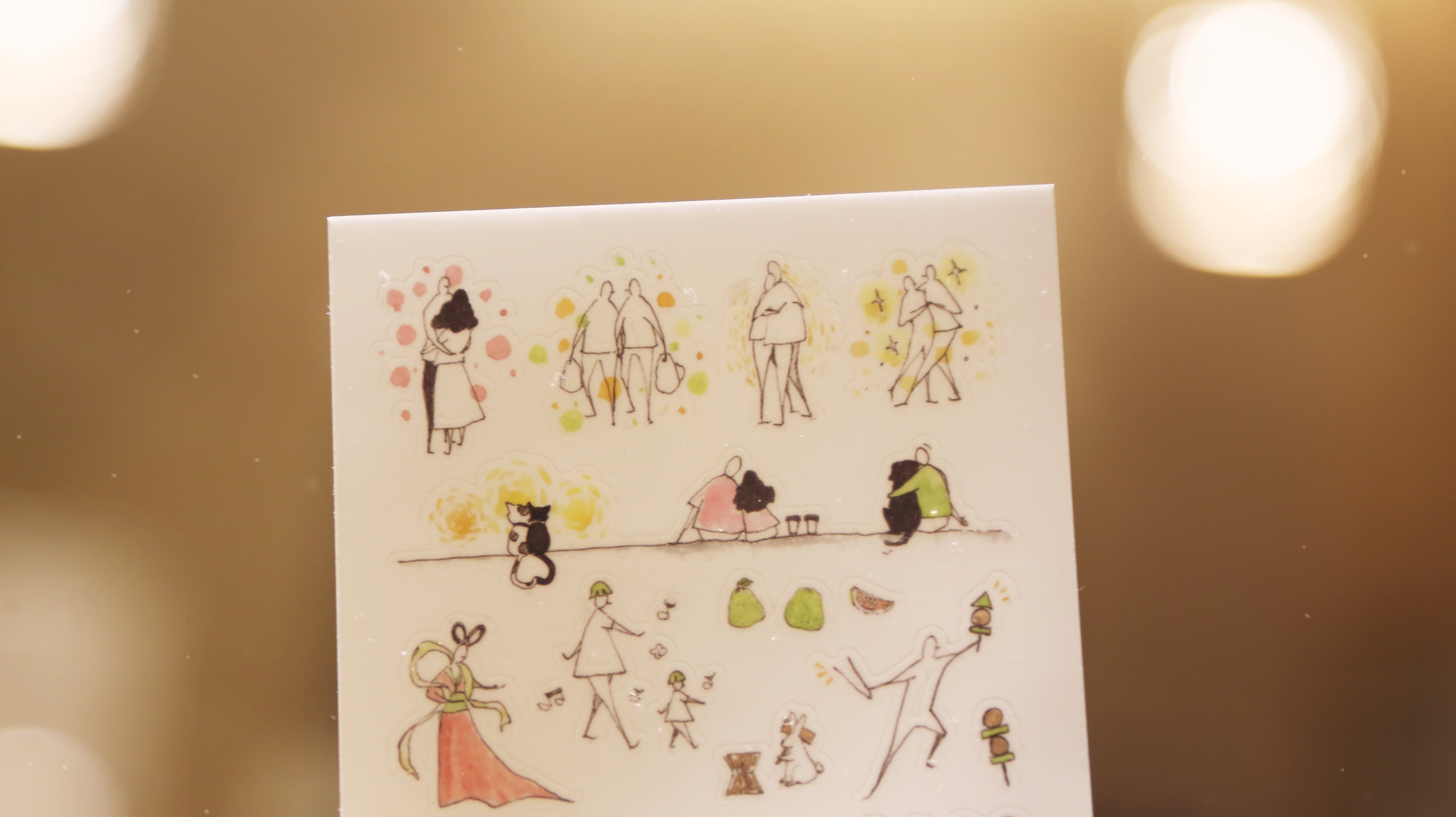 MODAIZHI One Day II Print-On Sticker Vol. 2