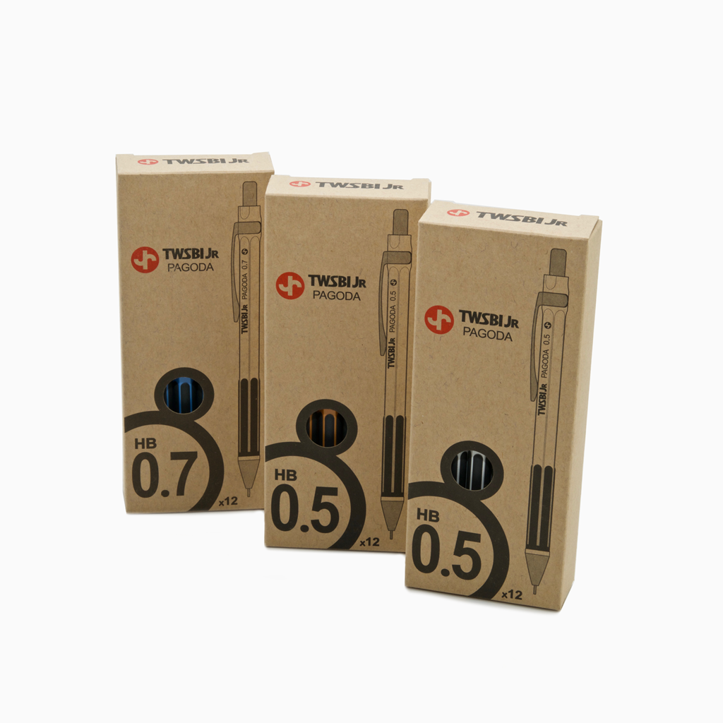 TWSBI JR Pagoda Mechanical Pencil White