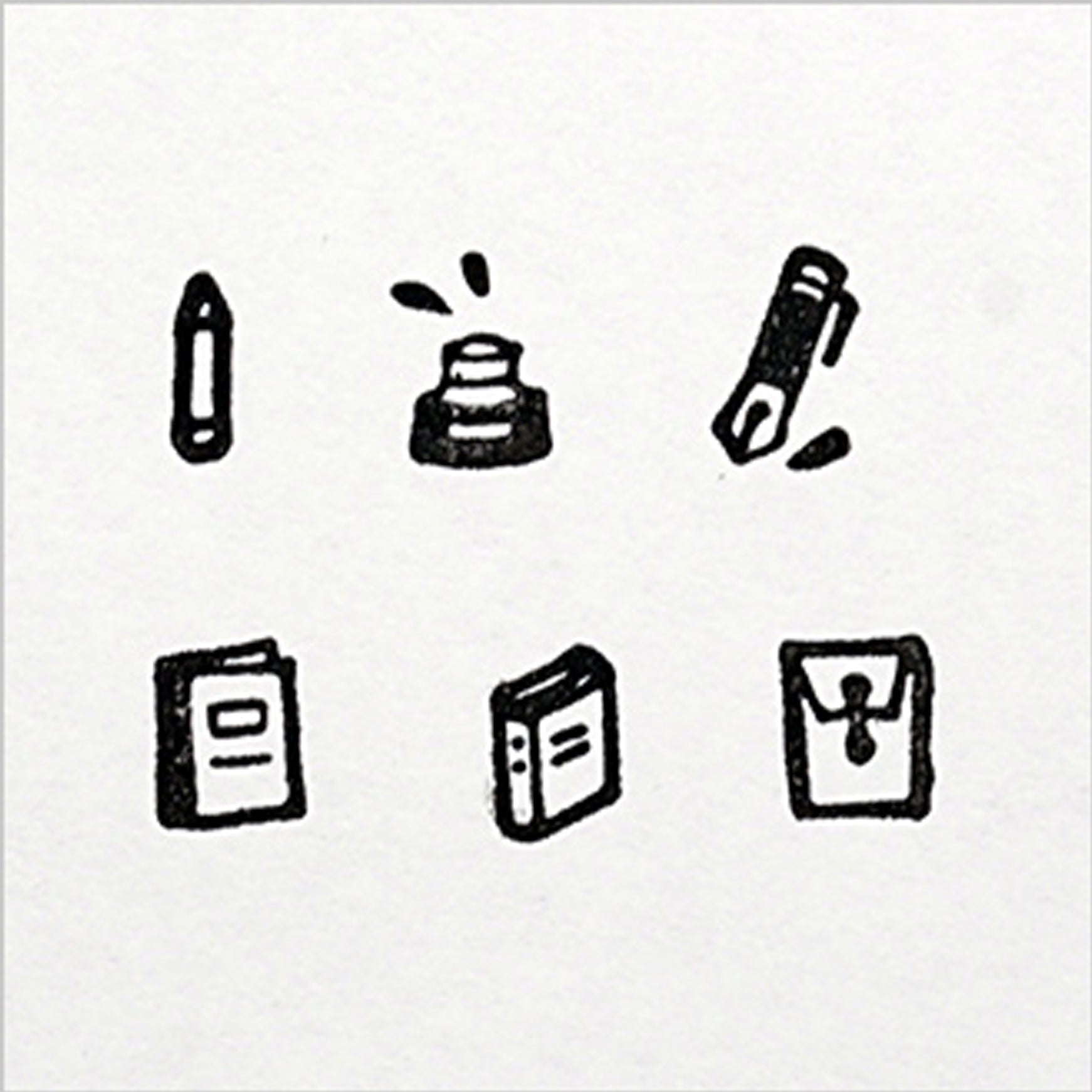 PLAIN Piccolo minimo Stamp Set