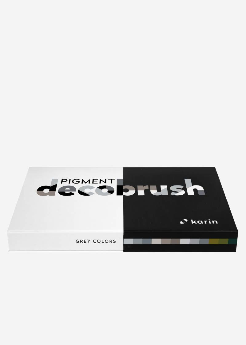 KARIN Pigment DecoBrush Grey Colors