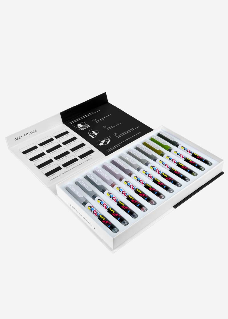 KARIN Pigment DecoBrush Grey Colors
