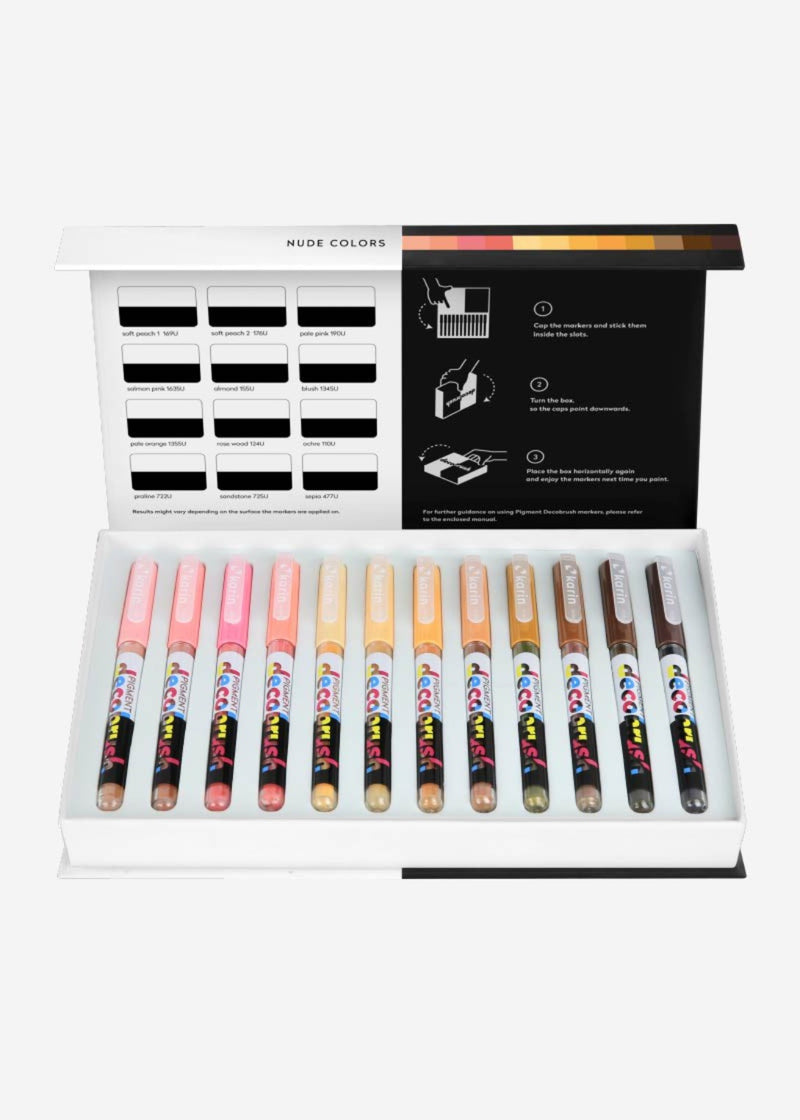 KARIN Pigment DecoBrush Nude Colors