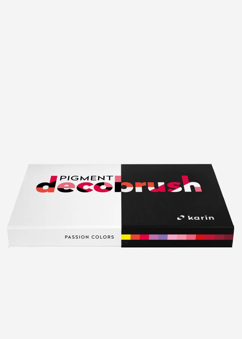 KARIN Pigment DecoBrush Passion Colors