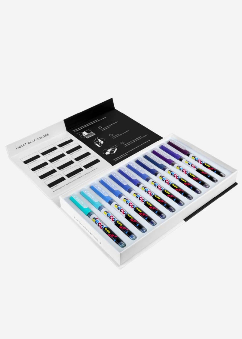 KARIN Pigment DecoBrush Violet Blue Colors