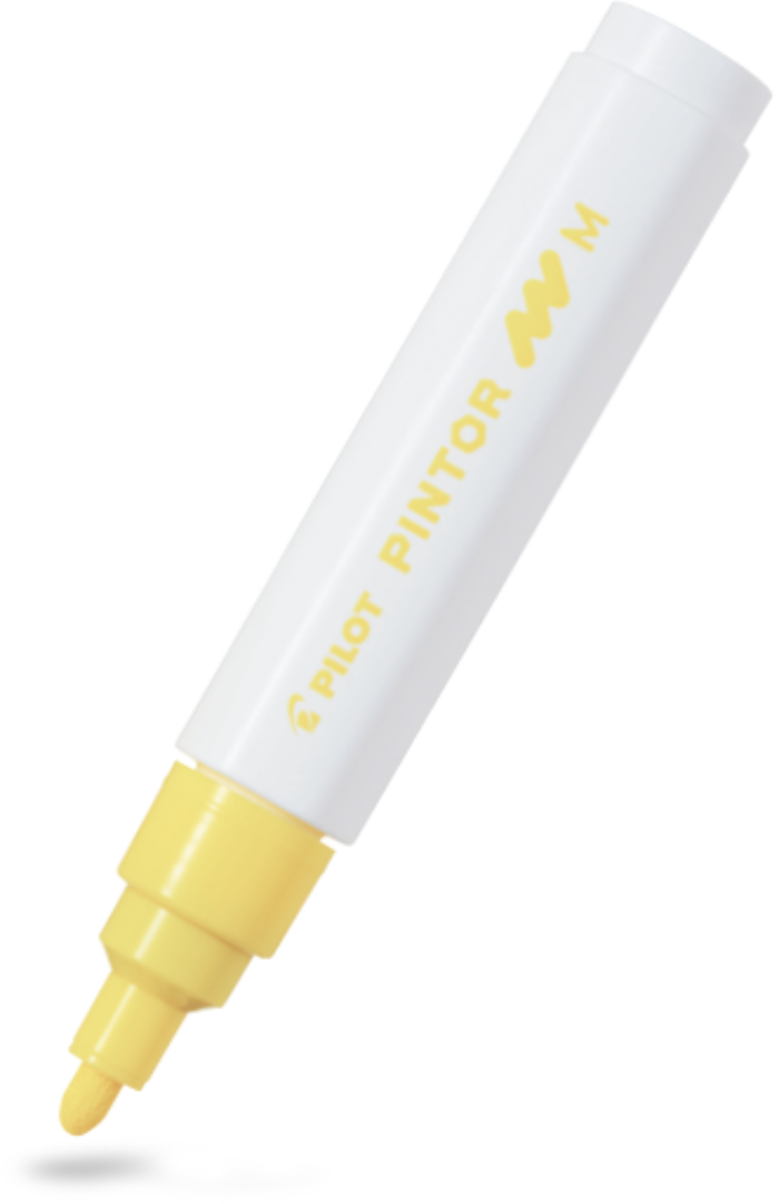 PILOT Pintor Marker Medium Yellow