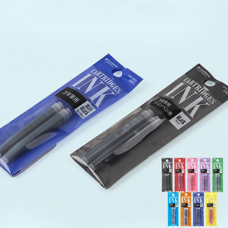 PLATINUM Dyestuff Cartridge Ink Pack of 2pcs