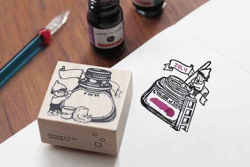 Plain Ink Stamp / Stealthy Genie
