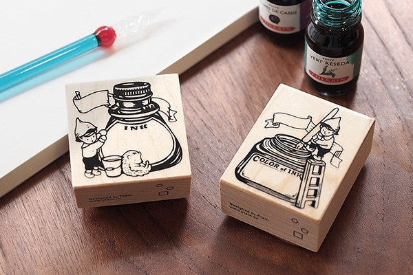 Plain Ink Stamp / Stealthy Genie