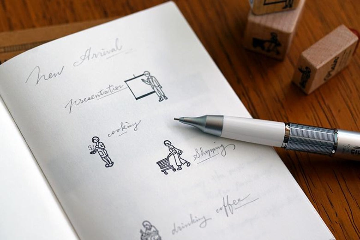 PLAIN STATIONERY Daily Life Rubber Stamp LIST 1/2