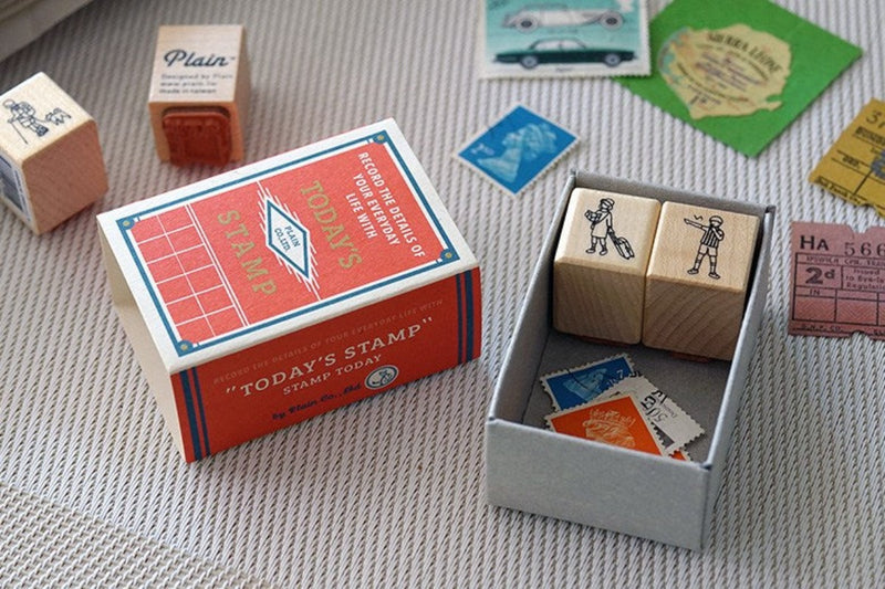 PLAIN Todays Stamp Box